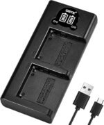 NP-F970 Battery Dual Charger