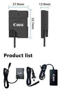 EN-EL14a-DC Power Adapter