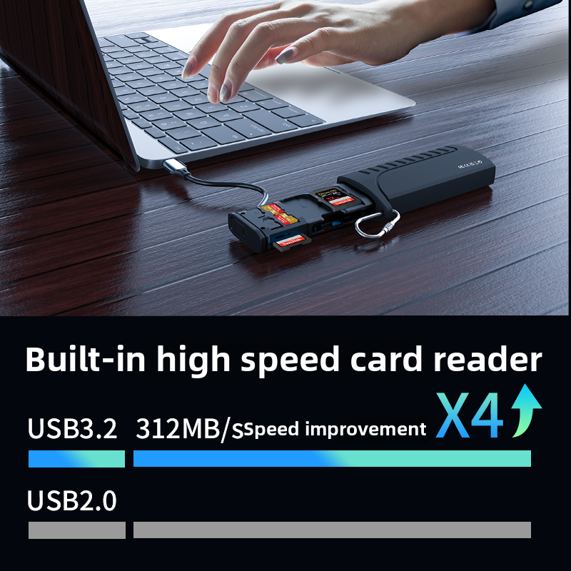 Caisi CRF-PRO – All-in-One Card Reader & Memory Card Storage Case Caisi CRF-PRO – All-in-One Card Reader & Memory Card Storage Case