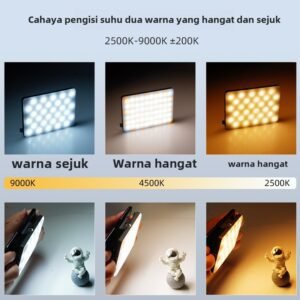 Caisi Portable Clip-On Selfie LED Video Light 1 Selfie LED Video Light