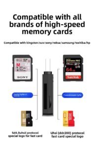 Caisi USB 3.0 Dual-Slot Card Reader 2 USB 3.0 card reader