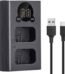NP-FW50 Battery Dual Charger