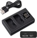 Charger for Canon LP-E6 Batteries