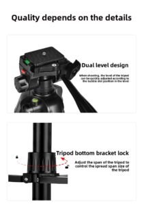 Mobile & Camera Tripod with Mobile Holder