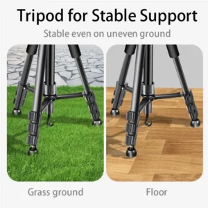 Caisi ST-666 Mobile & Camera Tripod with Mobile Holder 1 Caisi ST-666 Mobile & Camera Tripod with Mobile Holder
