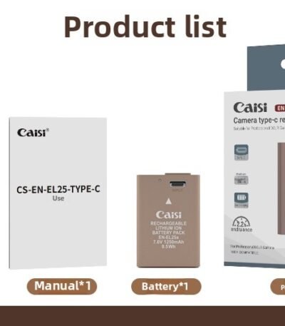 Nikon EN-EL25 Replacement Camera Battery