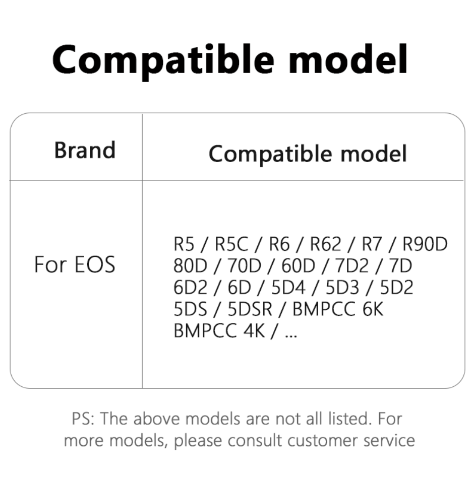 10920846 LP-E6 Dummy Battery