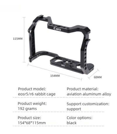 Cage for Canon EOS R6/R5