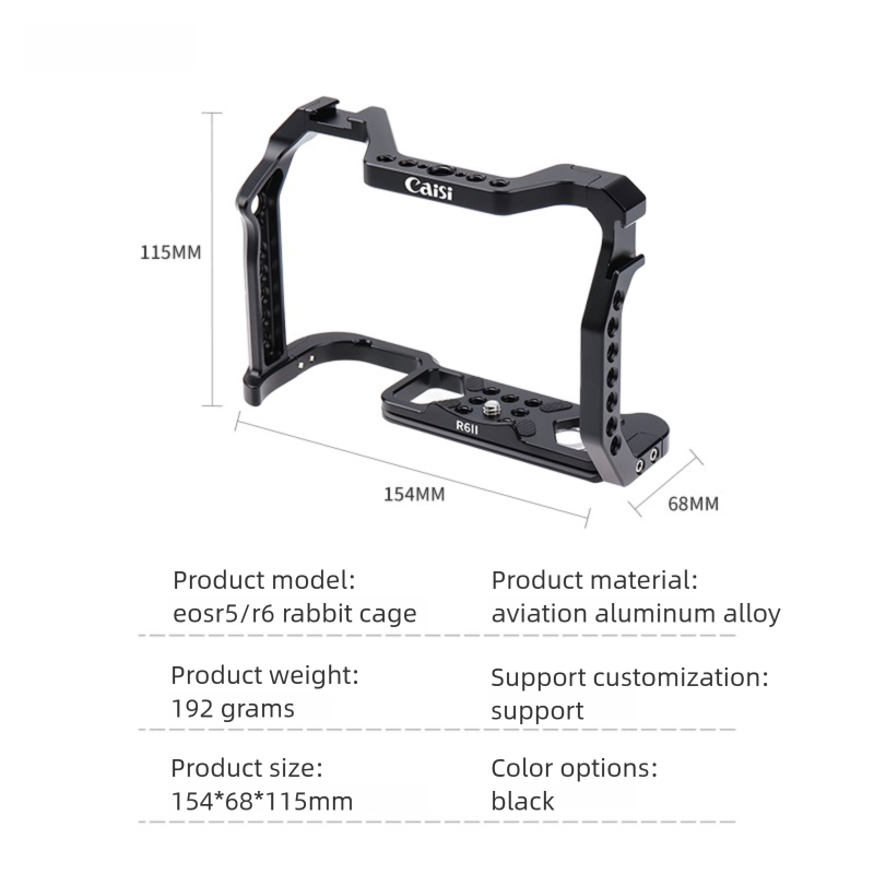 10934480 Cage for Canon EOS R6/R5