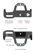 Camera Cage for Canon EOS 70D, 80D & 90D