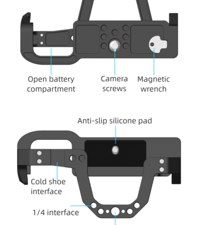 Camera Cage for Canon EOS 70D, 80D & 90D