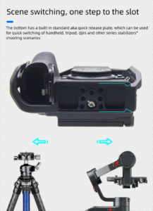 Caisi Camera Cage for Lumix GH6/GH7