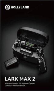 Hollyland LARK MAX 2 Combo 4-Person Wireless Microphone System for Cameras and Mobile Devices 1 images 5